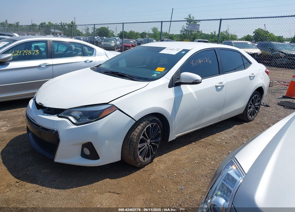 2016 TOYOTA COROLLA VIN: 5YFBURHE0GP405969
