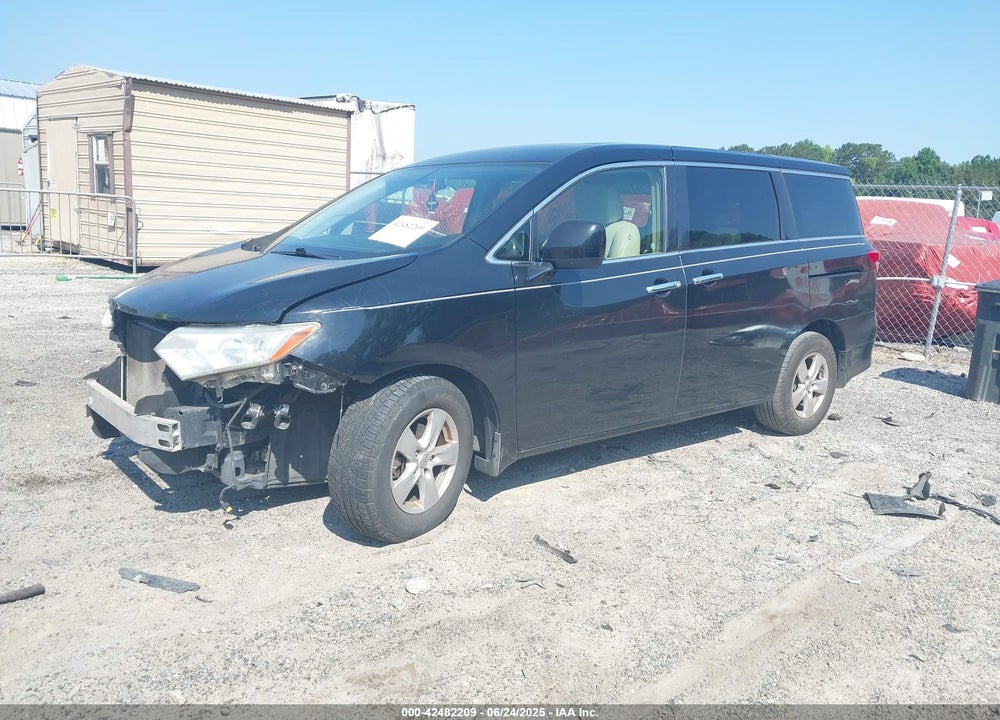 2013 NISSAN QUEST SV VIN: JN8AE2KP2D9065658