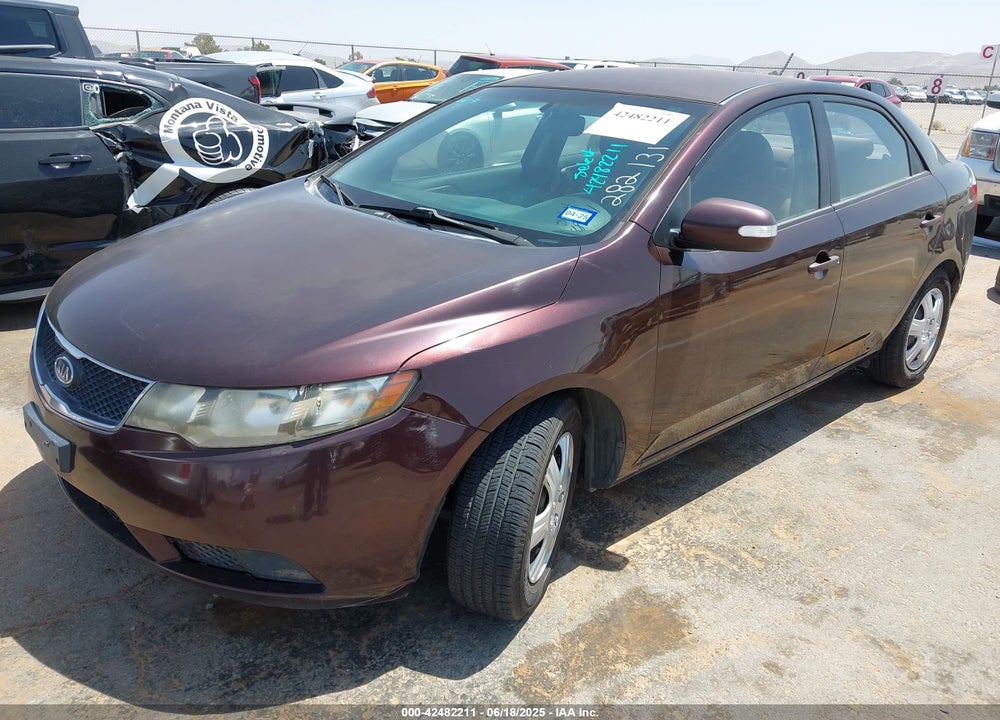 2010 KIA FORTE EX VIN: KNAFU4A29A5282131