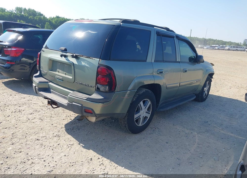 2004 CHEVROLET TRAILBLAZER LT VIN: 1GNDT13S142110567