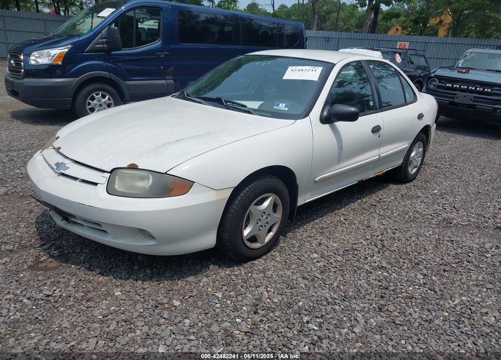 2003 CHEVROLET CAVALIER VIN: 1G1JC52F037214887