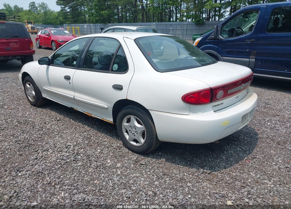 2003 CHEVROLET CAVALIER VIN: 1G1JC52F037214887