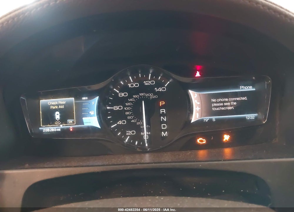 2011 LINCOLN MKX VIN: 2LMDJ8JK3BBJ07834