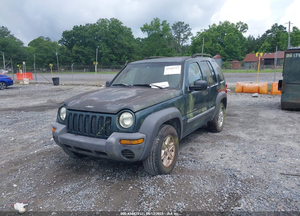 2002 JEEP LIBERTY SPORT VIN: 1J4GK48K82W351318