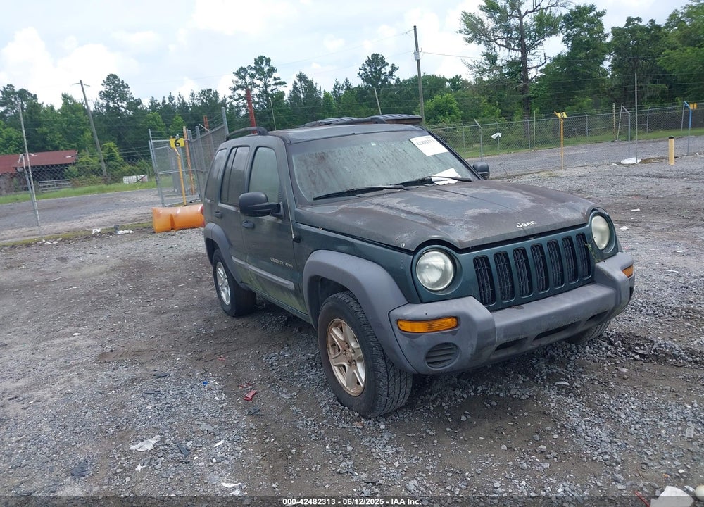 2002 JEEP LIBERTY SPORT VIN: 1J4GK48K82W351318