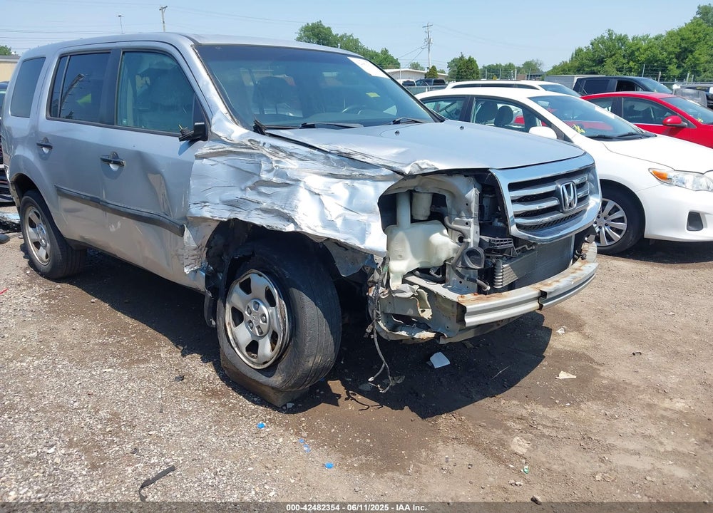 2012 HONDA PILOT VIN: 5FNYF4H21CB012839