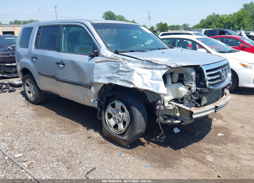 2012 HONDA PILOT VIN: 5FNYF4H21CB012839