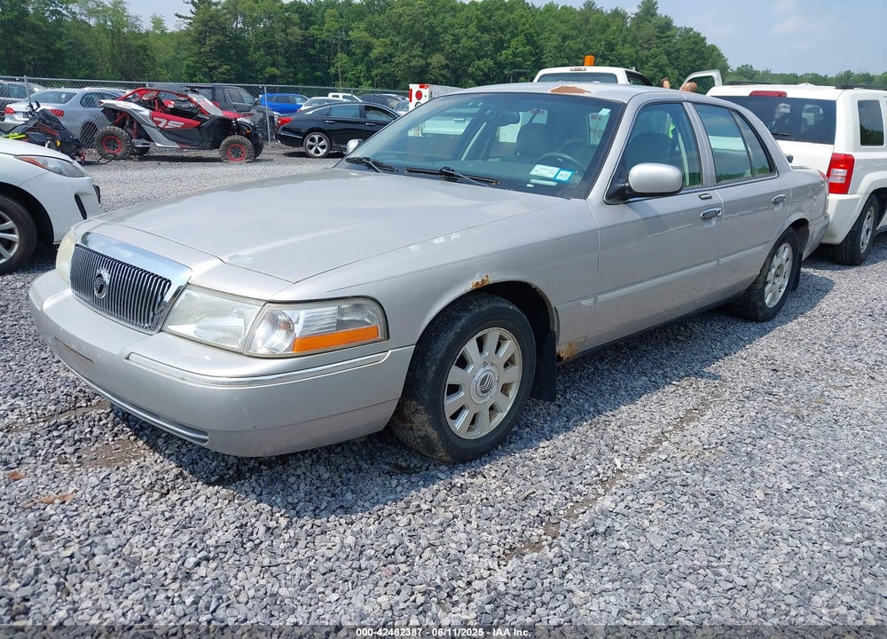 2004 MERCURY GRAND MARQUIS LS VIN: 2MEFM75W04X634791