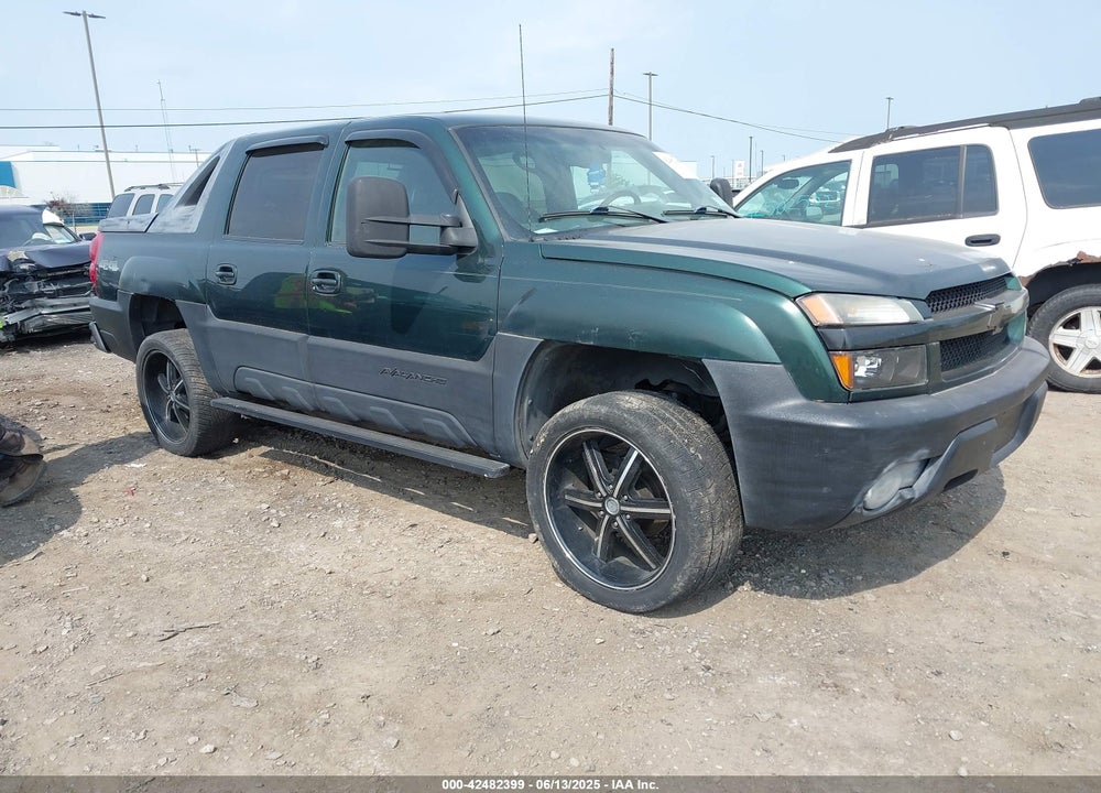 2002 CHEVROLET AVALANCHE VIN: 3GNEK13T52G195787