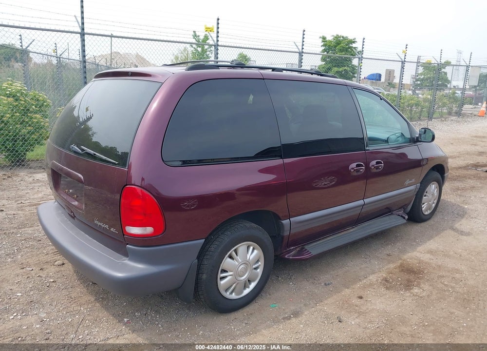 1999 PLYMOUTH VOYAGER SE VIN: 2P4GP45G8XR219355