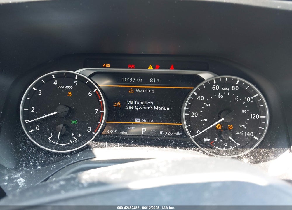 2025 NISSAN ROGUE VIN: 5N1BT3BB3SC673927