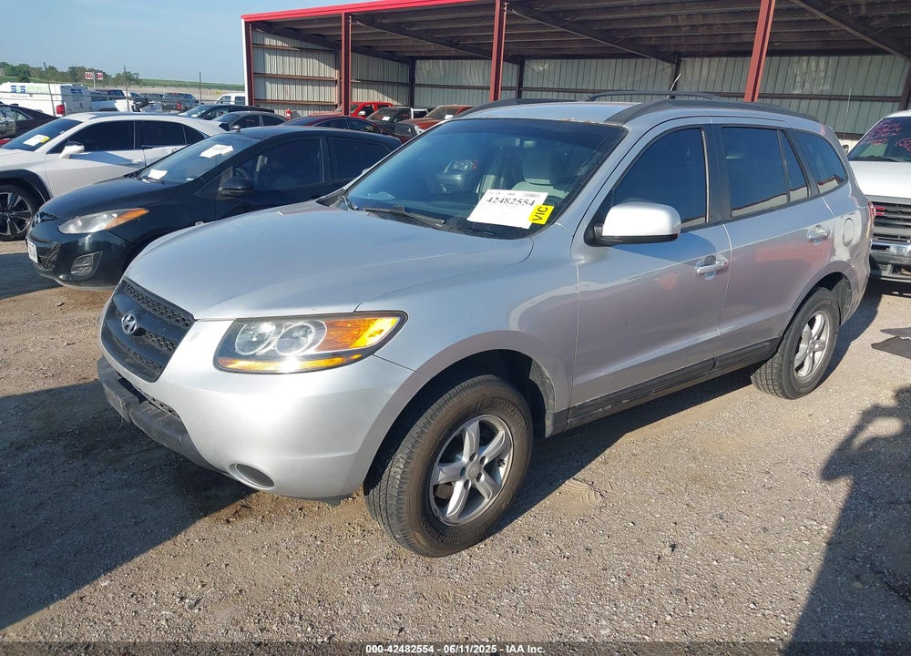 2008 HYUNDAI SANTA FE GLS VIN: 5NMSG73D28H191461