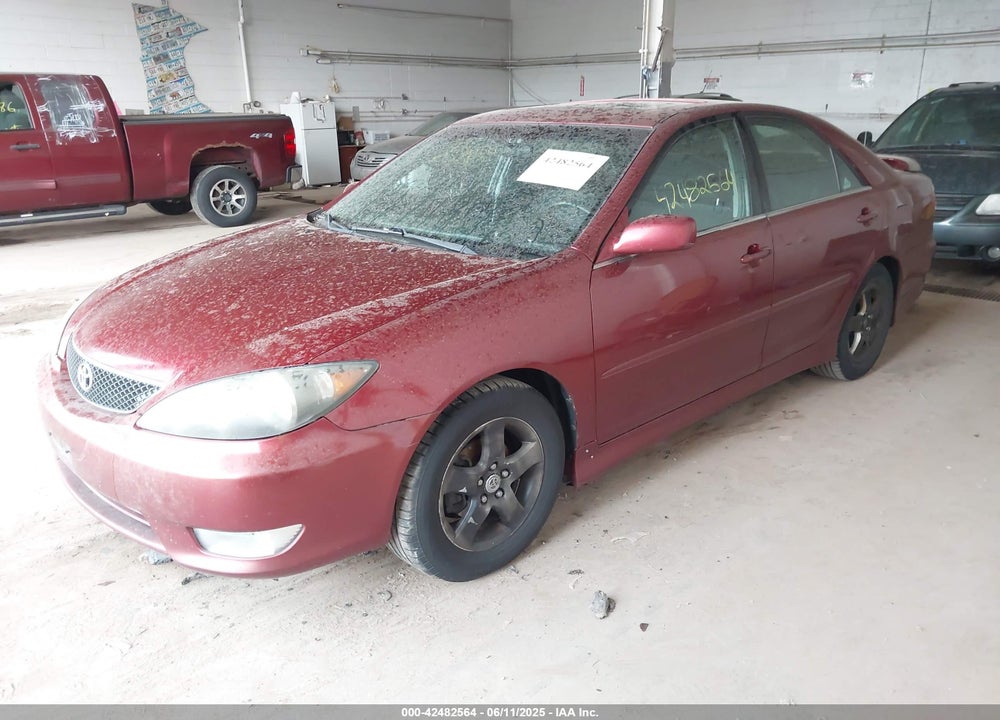 2005 TOYOTA CAMRY SE VIN: 4T1BE32K65U399230