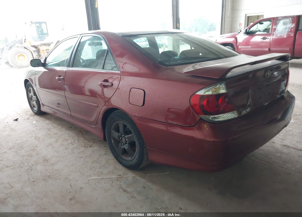 2005 TOYOTA CAMRY SE VIN: 4T1BE32K65U399230