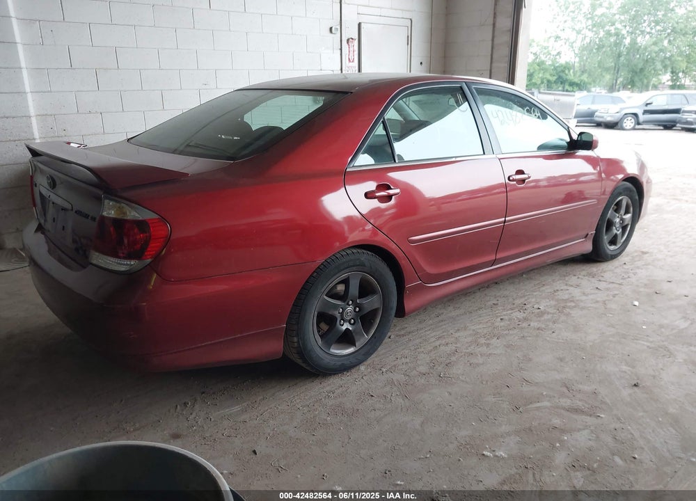 2005 TOYOTA CAMRY SE VIN: 4T1BE32K65U399230