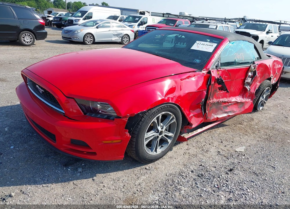 2014 FORD MUSTANG VIN: 1ZVBP8EMXE5266387