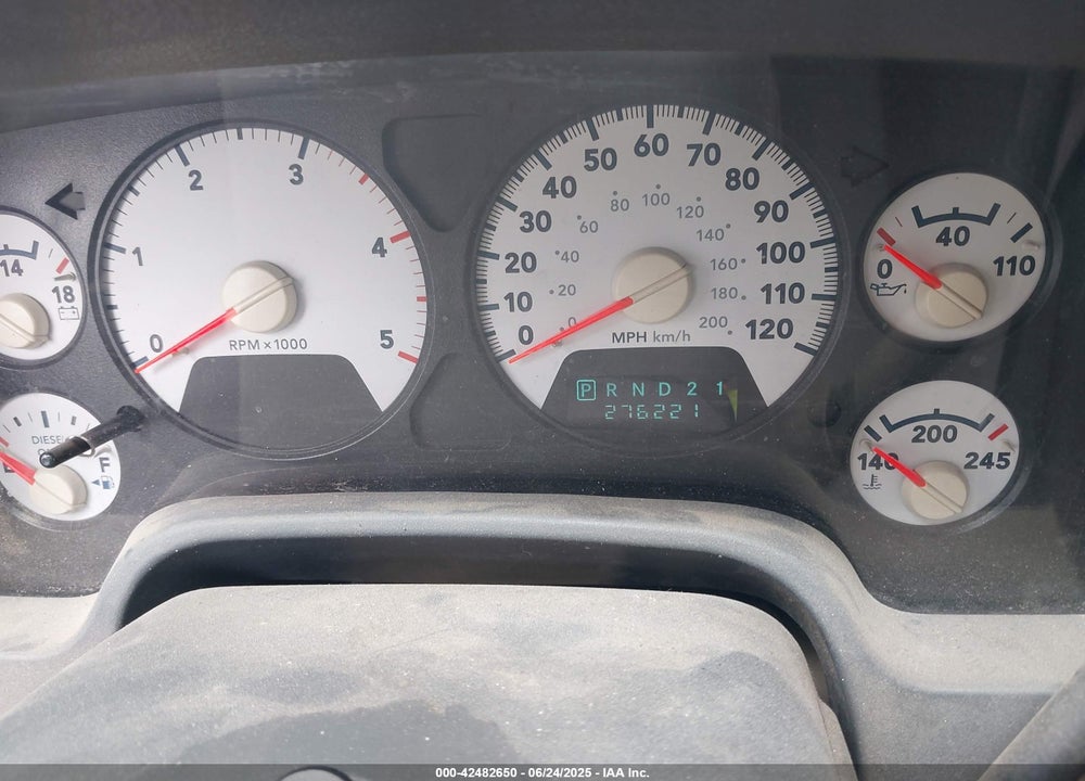 2006 DODGE RAM 2500 VIN: 3D7KS29C16G177114