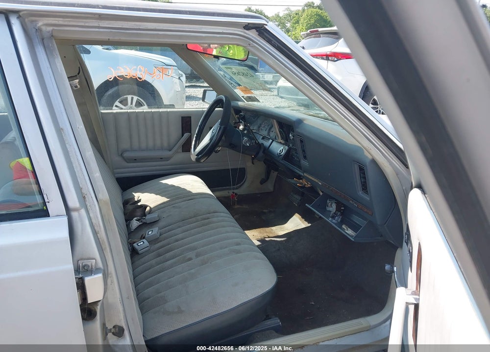 1986 DODGE ARIES VIN: 1B3BD26D4GC160119