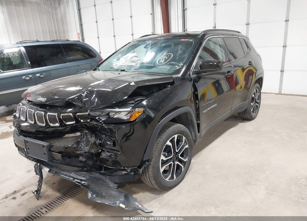 2022 JEEP COMPASS VIN: 3C4NJDCB5NT223989