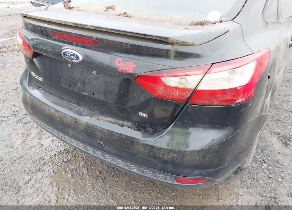 2012 FORD FOCUS SE VIN: 1FAHP3F21CL460902