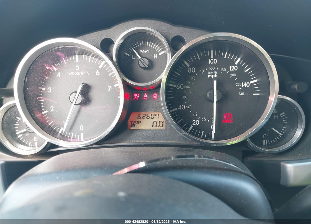 2006 MAZDA MX-5 3RD GENERATION LIMITED VIN: JM1NC25F060103269
