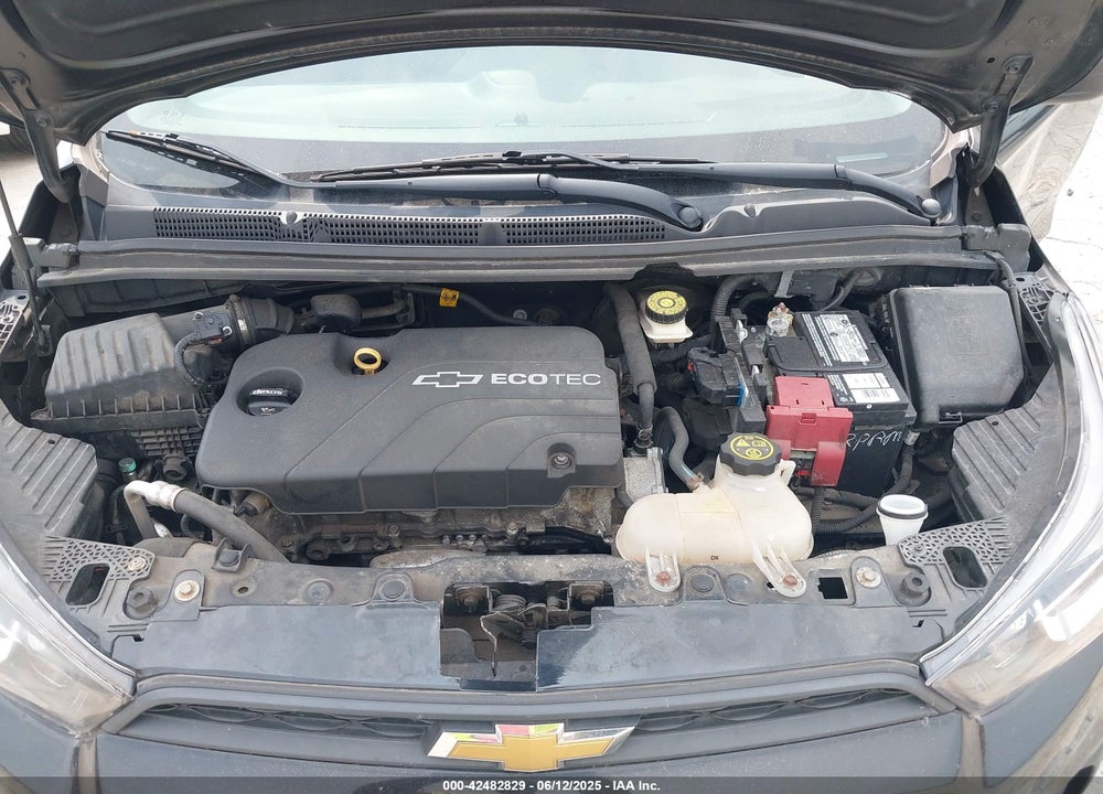 2016 CHEVROLET SPARK VIN: KL8CB6SA6GC538770