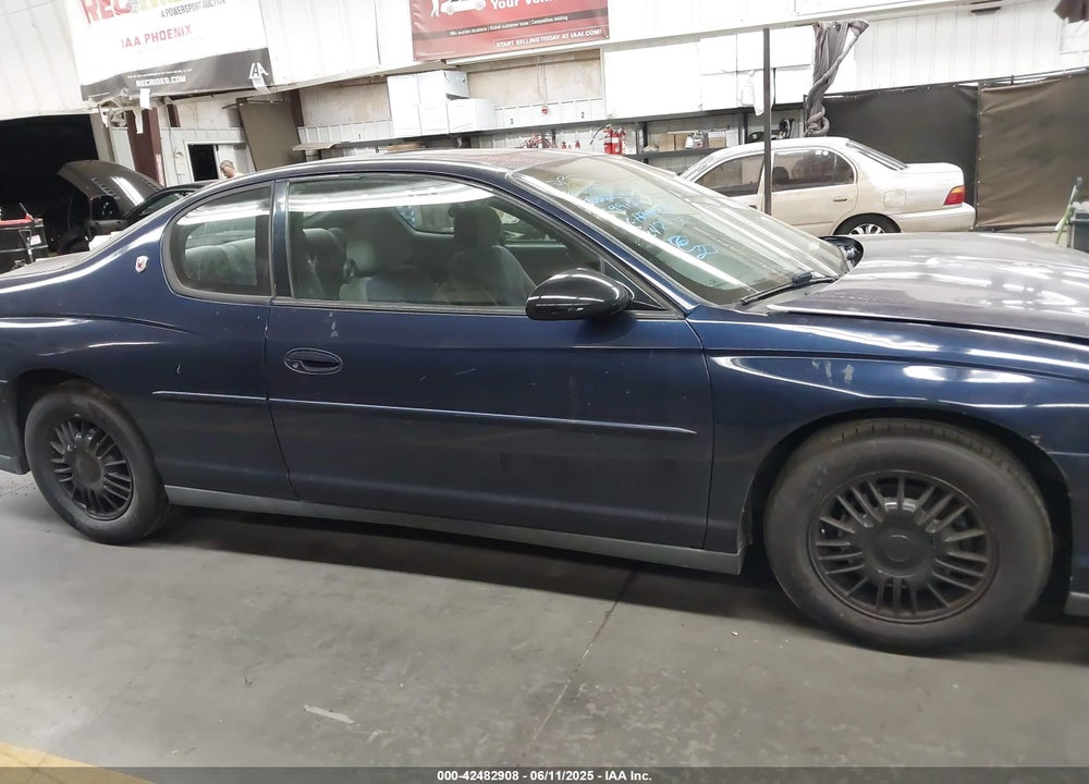 2002 CHEVROLET MONTE CARLO LS VIN: 2G1WW12E529151568