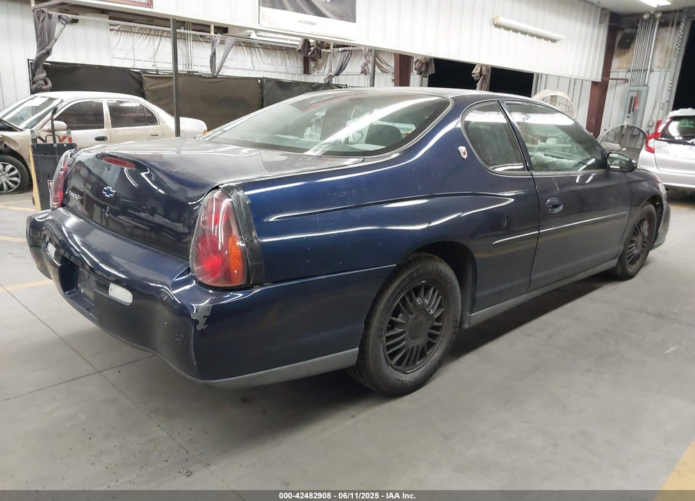 2002 CHEVROLET MONTE CARLO LS VIN: 2G1WW12E529151568