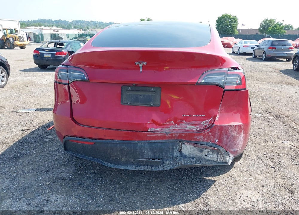 2021 TESLA MODEL Y LONG RANGE DUAL MOTOR ALL-WHEEL DRIVE VIN: 5YJYGDEE2MF062405