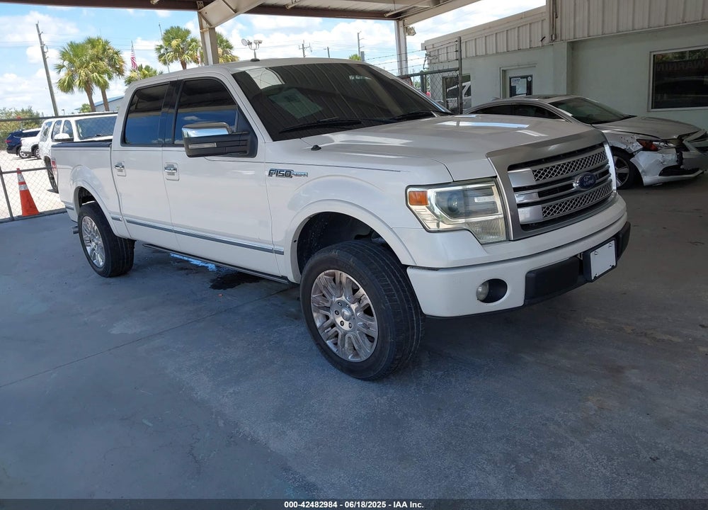 2013 FORD F-150 PLATINUM VIN: 1FTFW1CF1DFD23457