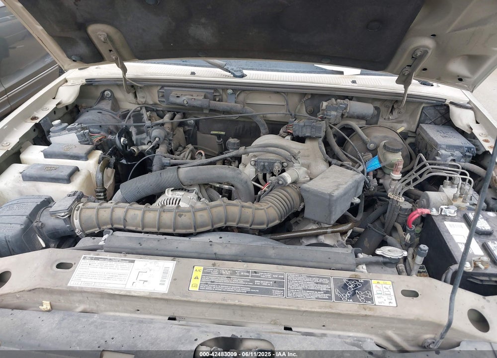 2001 FORD RANGER EDGE/XL/XLT VIN: 1FTYR14U91PA04214
