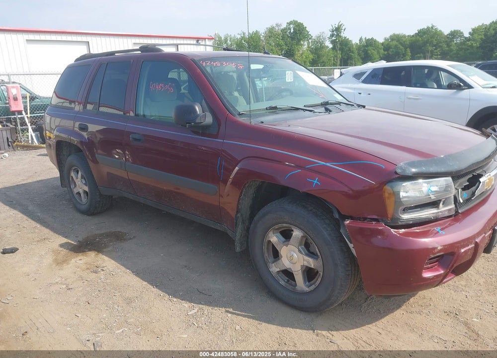 2005 CHEVROLET TRAILBLAZER LS VIN: 1GNDT13S052219572