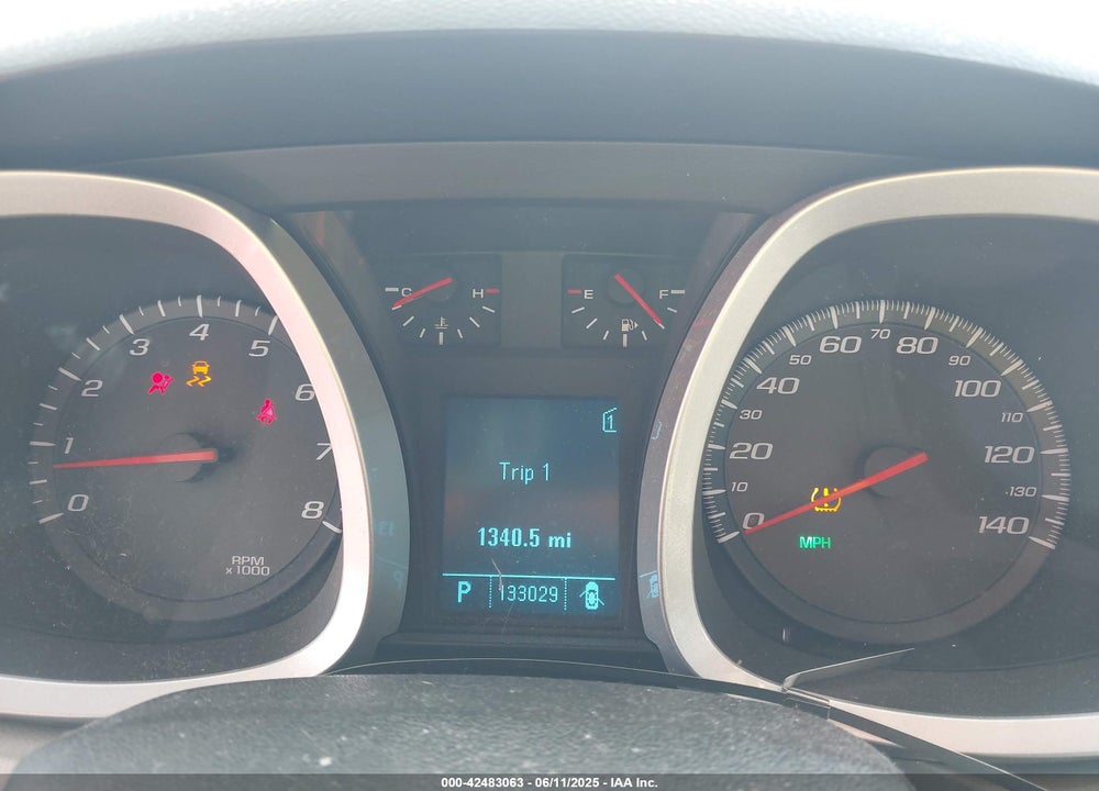 2011 CHEVROLET EQUINOX LTZ VIN: 2CNFLGE52B6242695