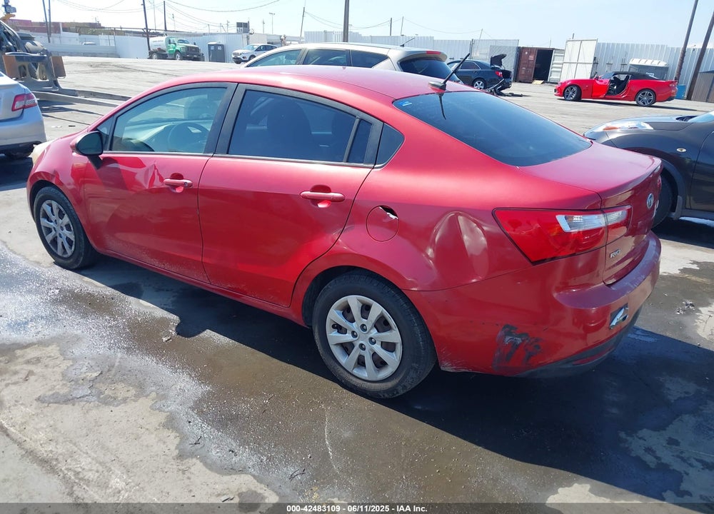 2013 KIA RIO LX VIN: KNADM4A33D6125080