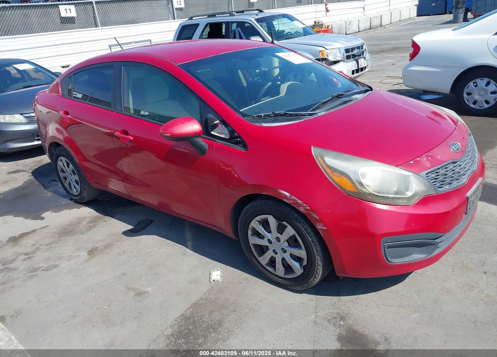 2013 KIA RIO LX VIN: KNADM4A33D6125080