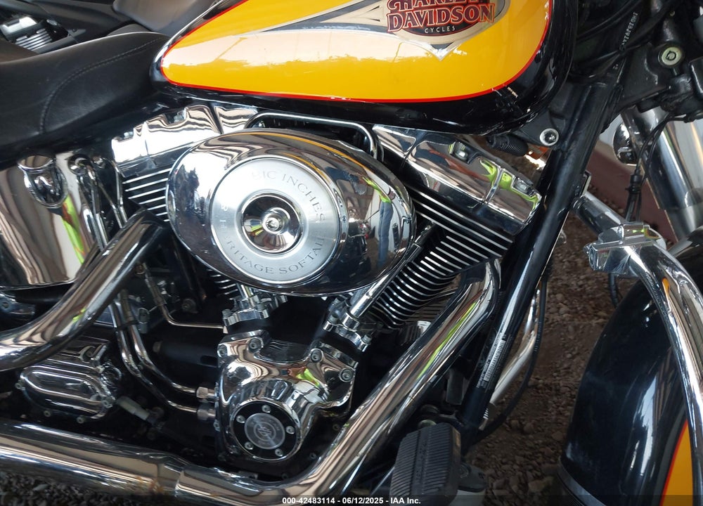 2000 HARLEY-DAVIDSON FLSTC VIN: 1HD1BJY1XYY022312