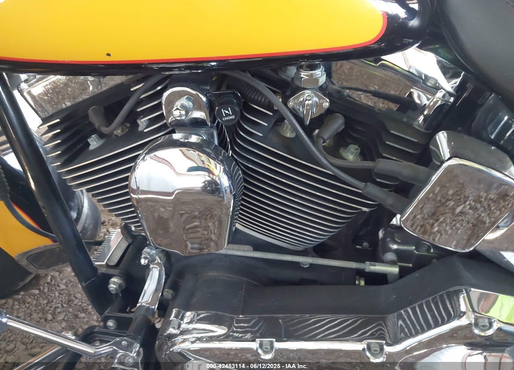 2000 HARLEY-DAVIDSON FLSTC VIN: 1HD1BJY1XYY022312