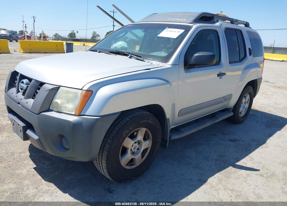 2005 NISSAN XTERRA S VIN: 5N1AN08U85C631951