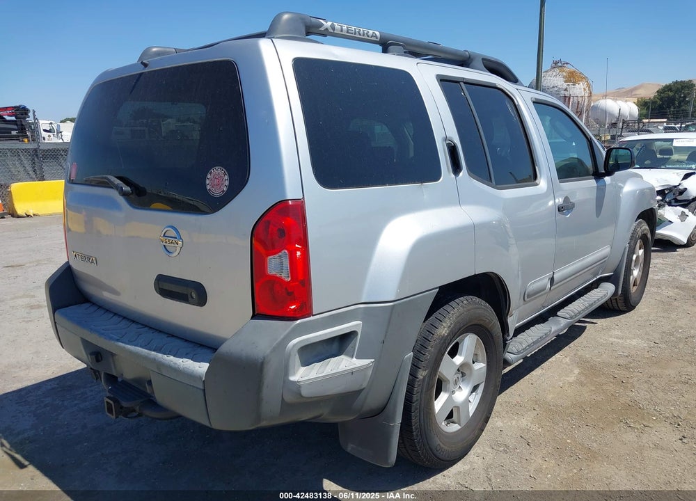 2005 NISSAN XTERRA S VIN: 5N1AN08U85C631951