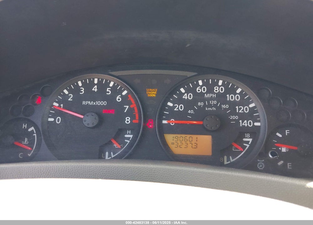 2005 NISSAN XTERRA S VIN: 5N1AN08U85C631951