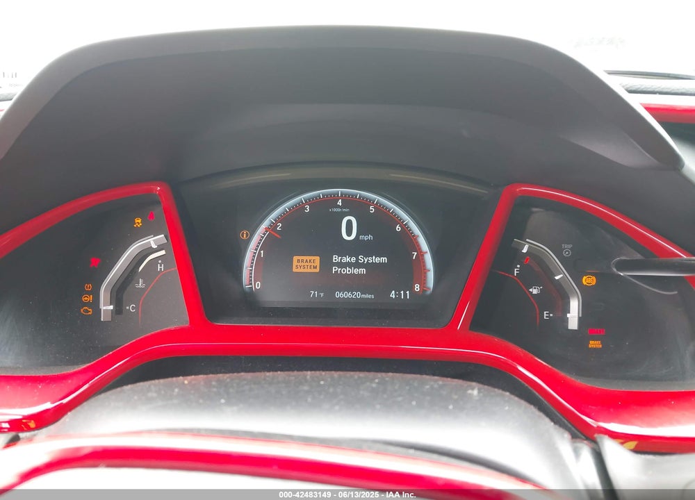 2017 HONDA CIVIC VIN: 2HGFC1E55HH707129