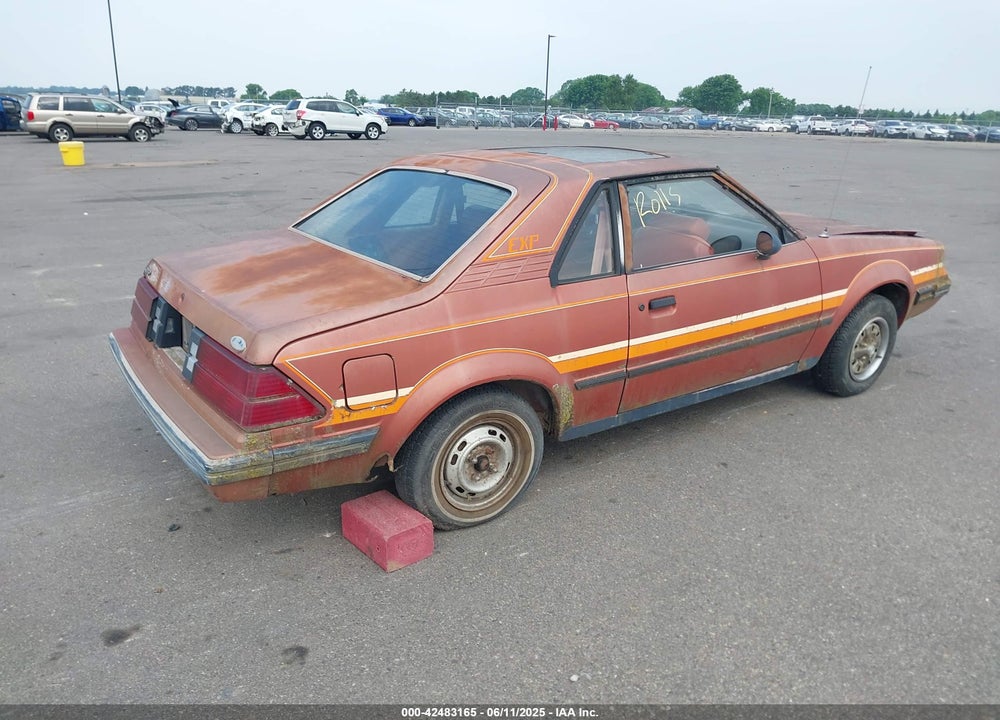 1982 FORD ESCORT EXP VIN: 2FABP0122CX171039