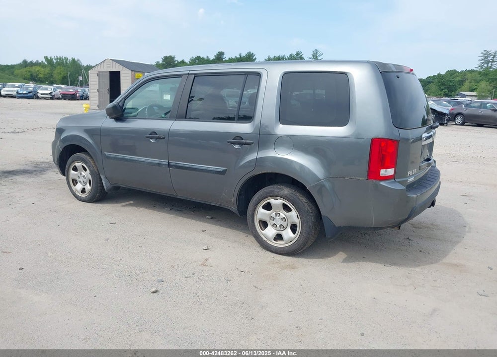 2010 HONDA PILOT VIN: 5FNYF3H27AB009581