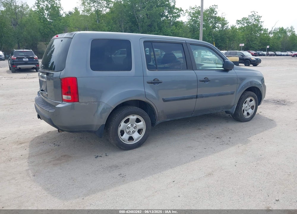 2010 HONDA PILOT VIN: 5FNYF3H27AB009581