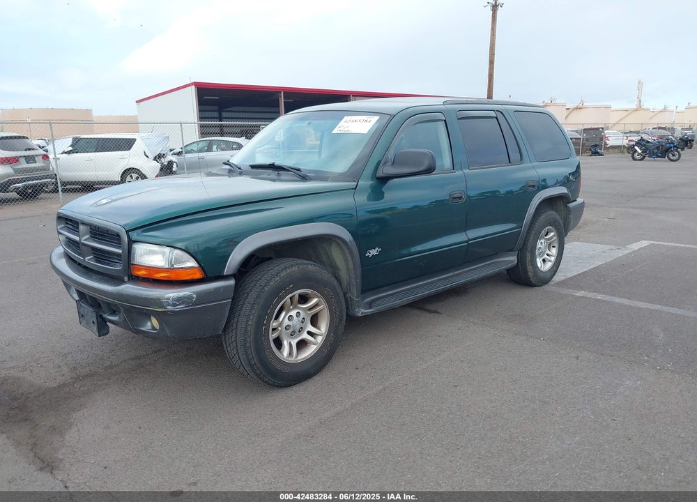 2002 DODGE DURANGO SPORT VIN: 1B4HS38N42F107760