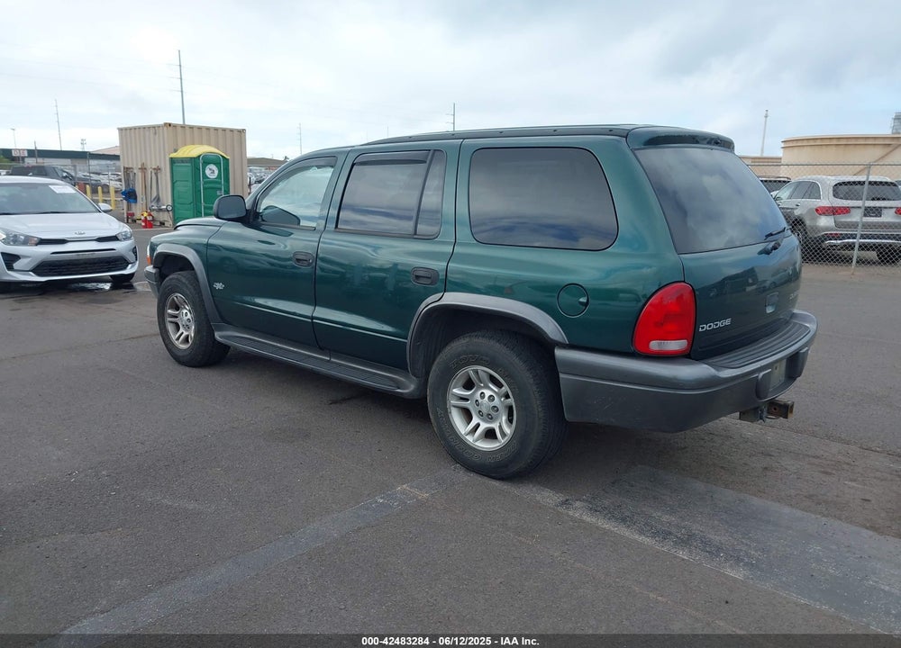 2002 DODGE DURANGO SPORT VIN: 1B4HS38N42F107760