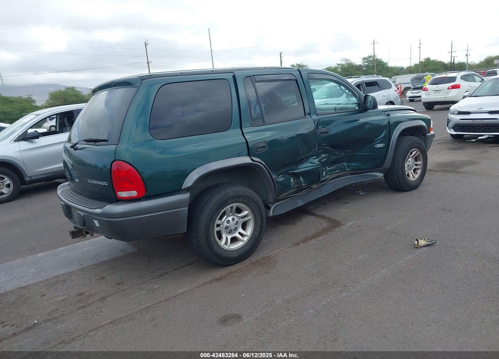 2002 DODGE DURANGO SPORT VIN: 1B4HS38N42F107760
