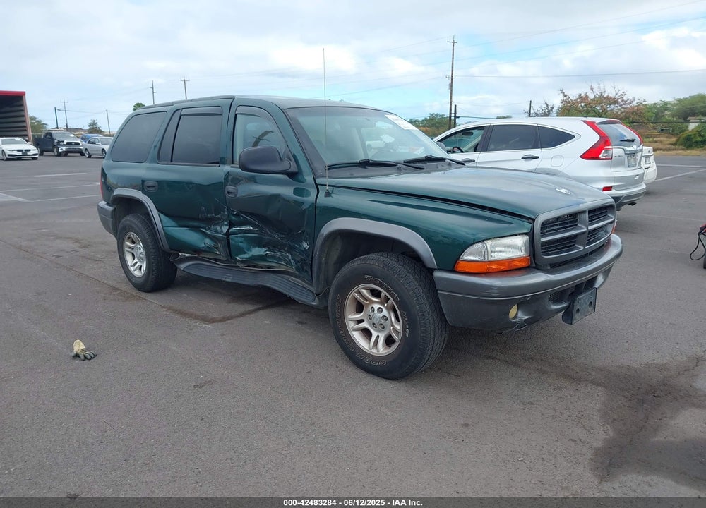 2002 DODGE DURANGO SPORT VIN: 1B4HS38N42F107760