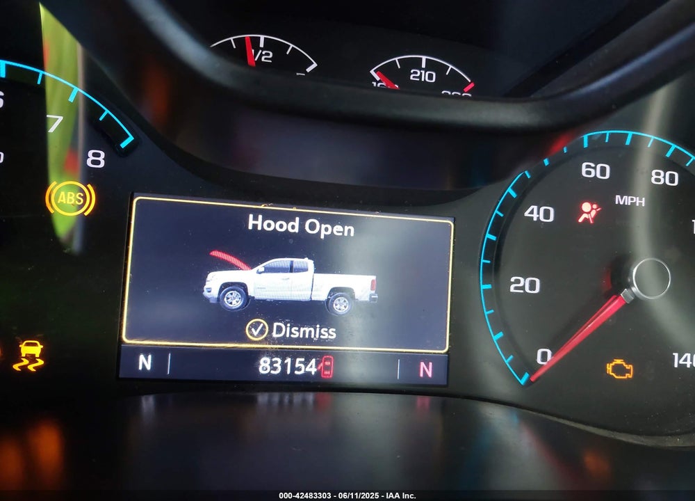 2021 CHEVROLET COLORADO VIN: 1GCGSDEN3M1130603