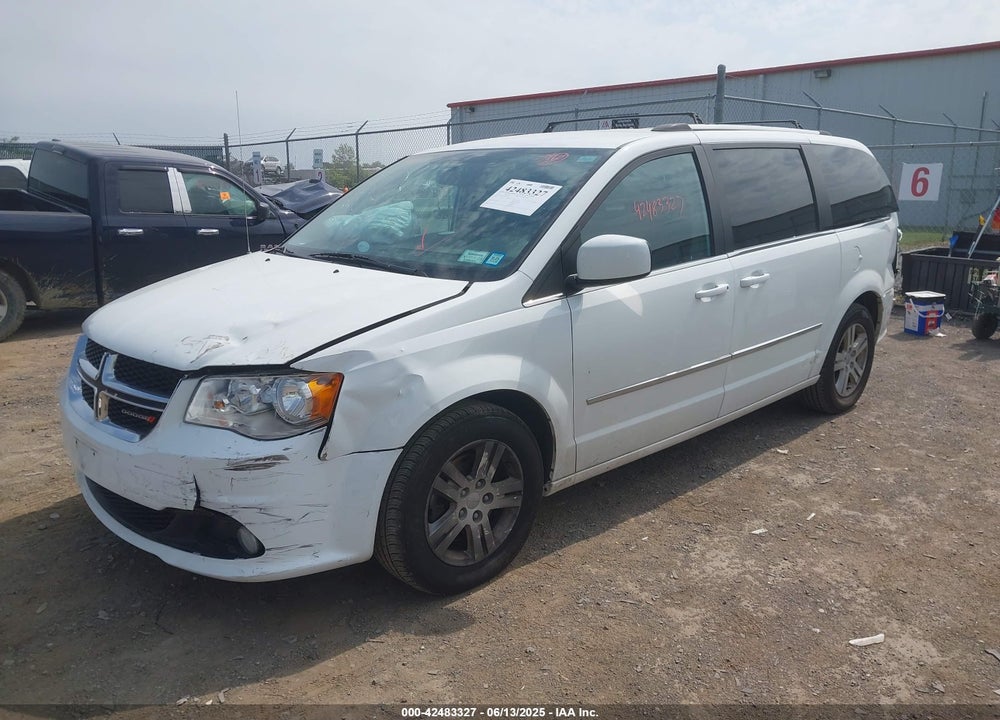 2017 DODGE GRAND CARAVAN CREW VIN: 2C4RDGDG8HR741722